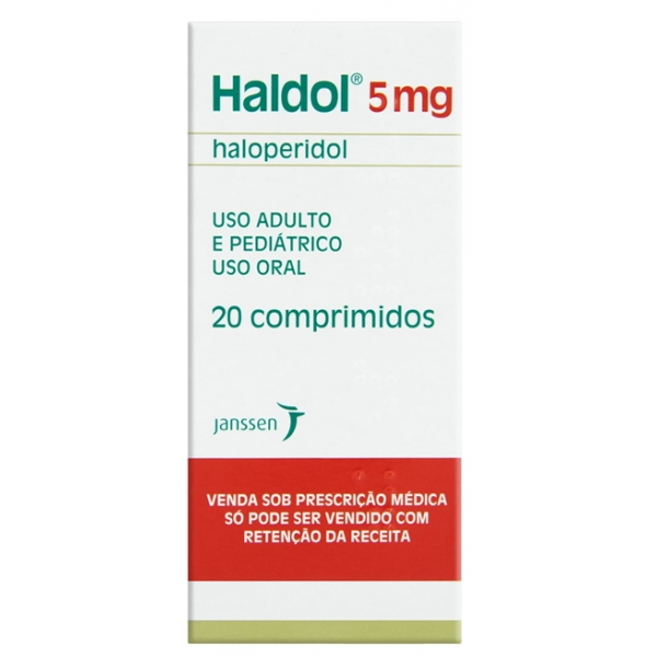 HALDOL HALOPERIDOL 5MG 20 COMPRIMIDOS